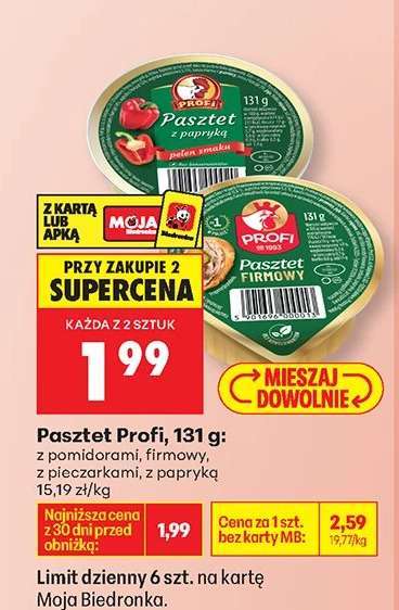 Pasztet Profi, 131 g