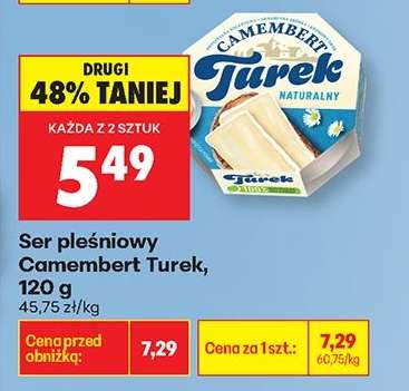 Ser pleśniowy Camembert Turek, 120 g
