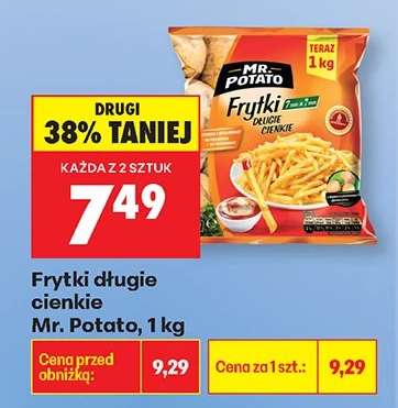 Frytki długie cienkie Mr. Potato 1 kg
