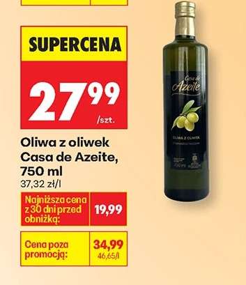 Oliwa z oliwek Casa De Azeite, 750 ml