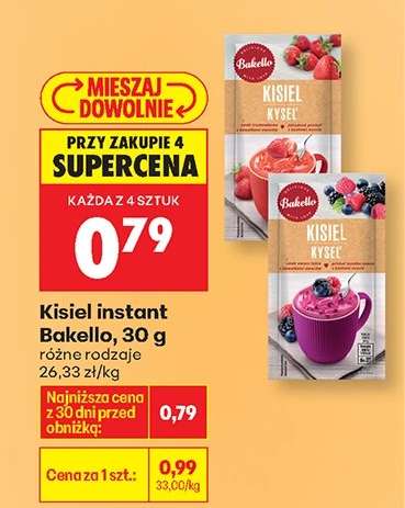 Kisiel instant Bakello, 30 g