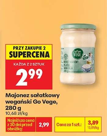 Majonez sałatkowy wegański Go Vege 280 g