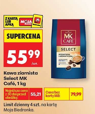 Kawa ziarnista Select MK Café, 1 kg