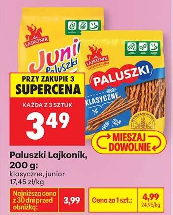 Paluszki Lajkonik, 200 g