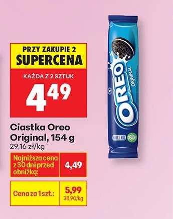 Ciastka Oreo Original, 154 g