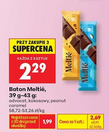 Baton Meltié, 39 g-43 g