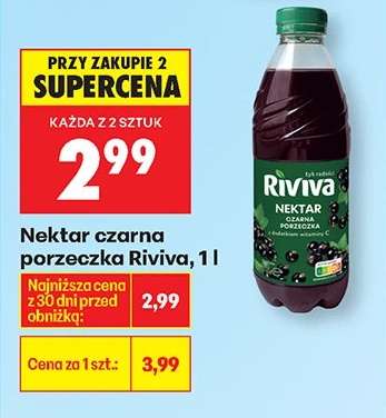 Nektar czarna porzeczka Riviva, 1 l