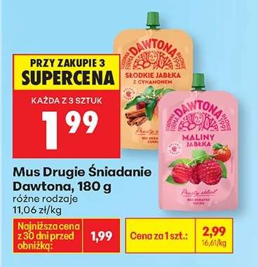 Mus Drugie Śniadanie Dawtona, 180 g