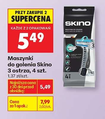 Maszynki do golenia Skino 3 Ostrza, 4 szt.