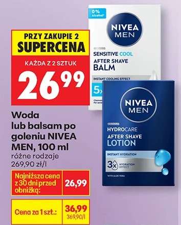 Woda lub balsam po goleniu NIVEA MEN , 100 ml