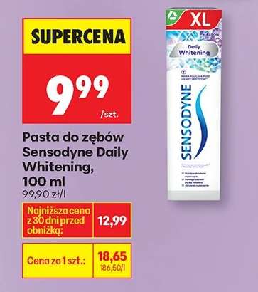 PASTA DO ZĘBÓW SENSODYNE DAILY WHITENING, 100 ML