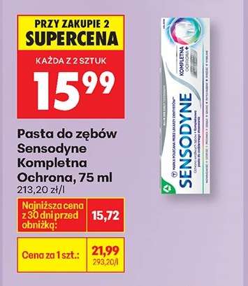 Pasta do zębów Sensodyne Kompletna Ochrona, 75 ml
