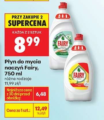 Płyn do mycia naczyń Fairy, 750 ml
