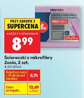 Ściereczki z mikrofibry Zosią, 2 szt.