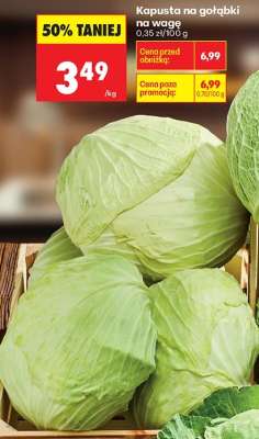 Kapusta na gołąbki na wagę