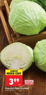 Kapusta biała na wagę