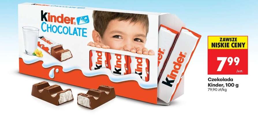 Czekolada Kinder, 100 g