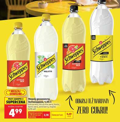 Napój gazowany Schweppes, 1,35 l