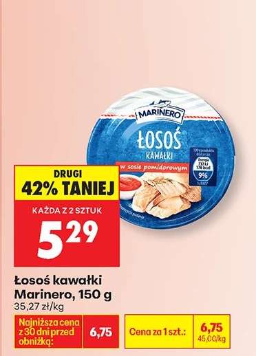Łosoś kawałki Marinero, 150 g