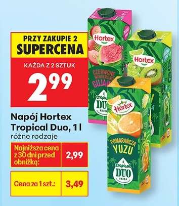 Napój Hortex Tropical Duo, 1 l