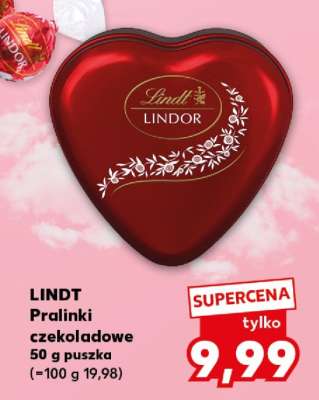 LINDT Pralinki czekoladowe 50 g puszka