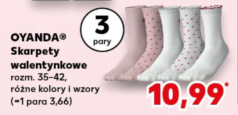 OYANDA® Skarpety walentynkowe