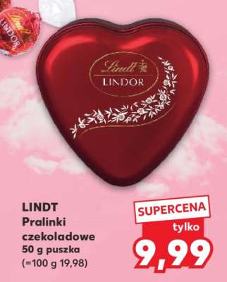 LINDT Pralinki czekoladowe 50 g puszka