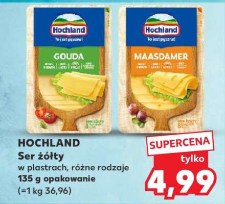 HOCHLAND Ser żółty