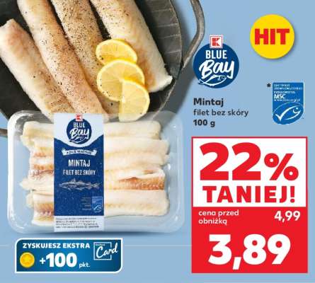 Mintaj filet bez skóry 100 g