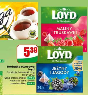 Herbatka owocowa Loyd