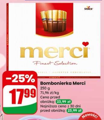Bombonierka Merci