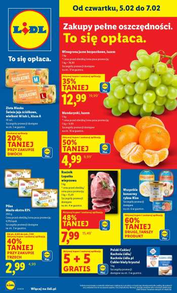 Gazetka Lidl - 5.02.2026 - 7.02.2026.