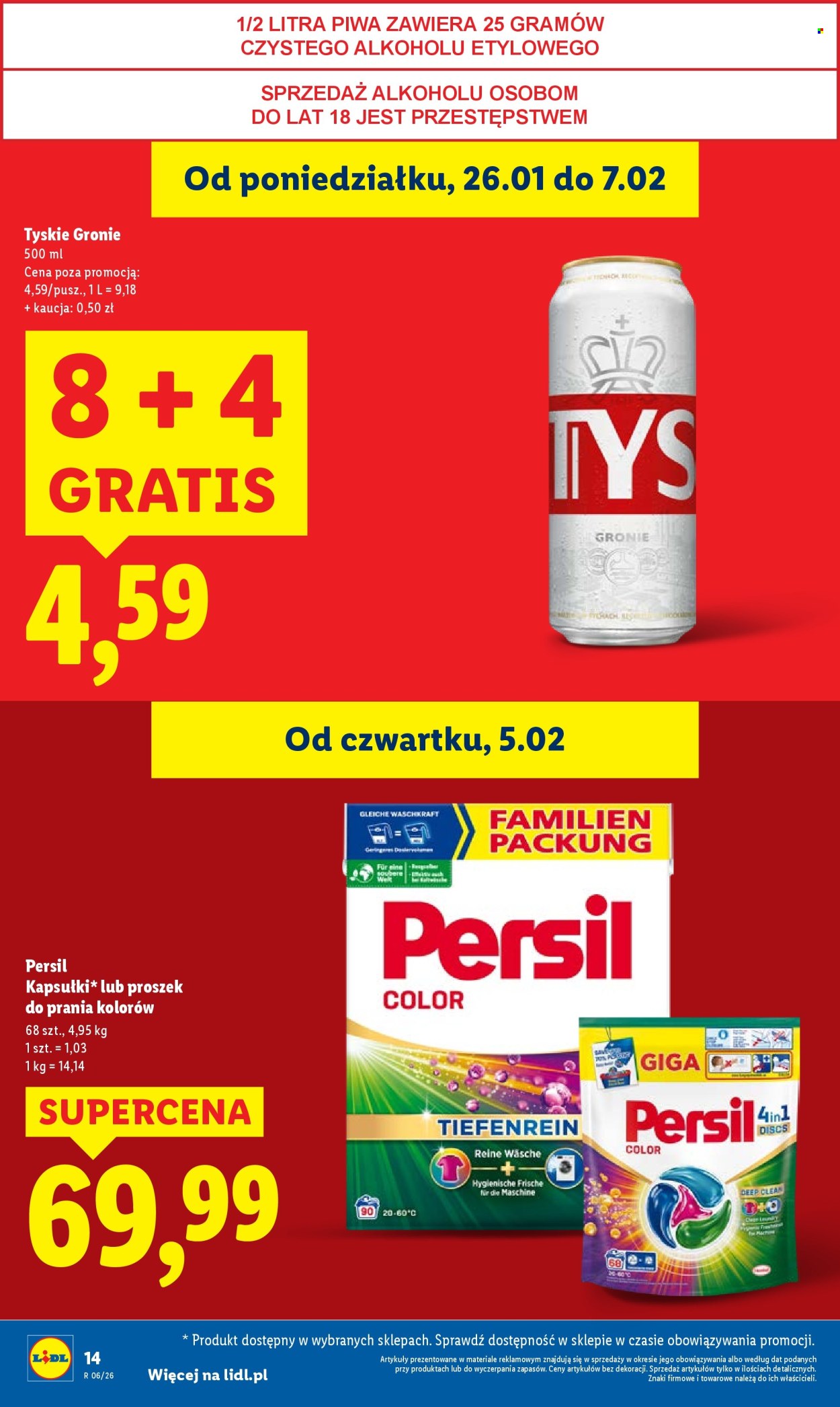 Gazetka Lidl - 5.02.2026 - 7.02.2026. Strona 14