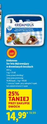 ERIDANOUS Ser feta dojrzewający w drewnianych beczkach