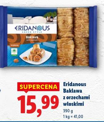 ERIDANOUS Baklawa z orzechami włoskimi