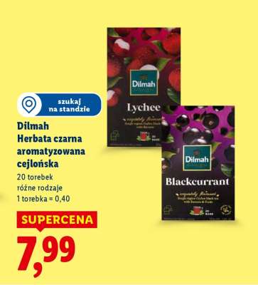 Dilmah Herbata czarna aromatyzowana cejlońska