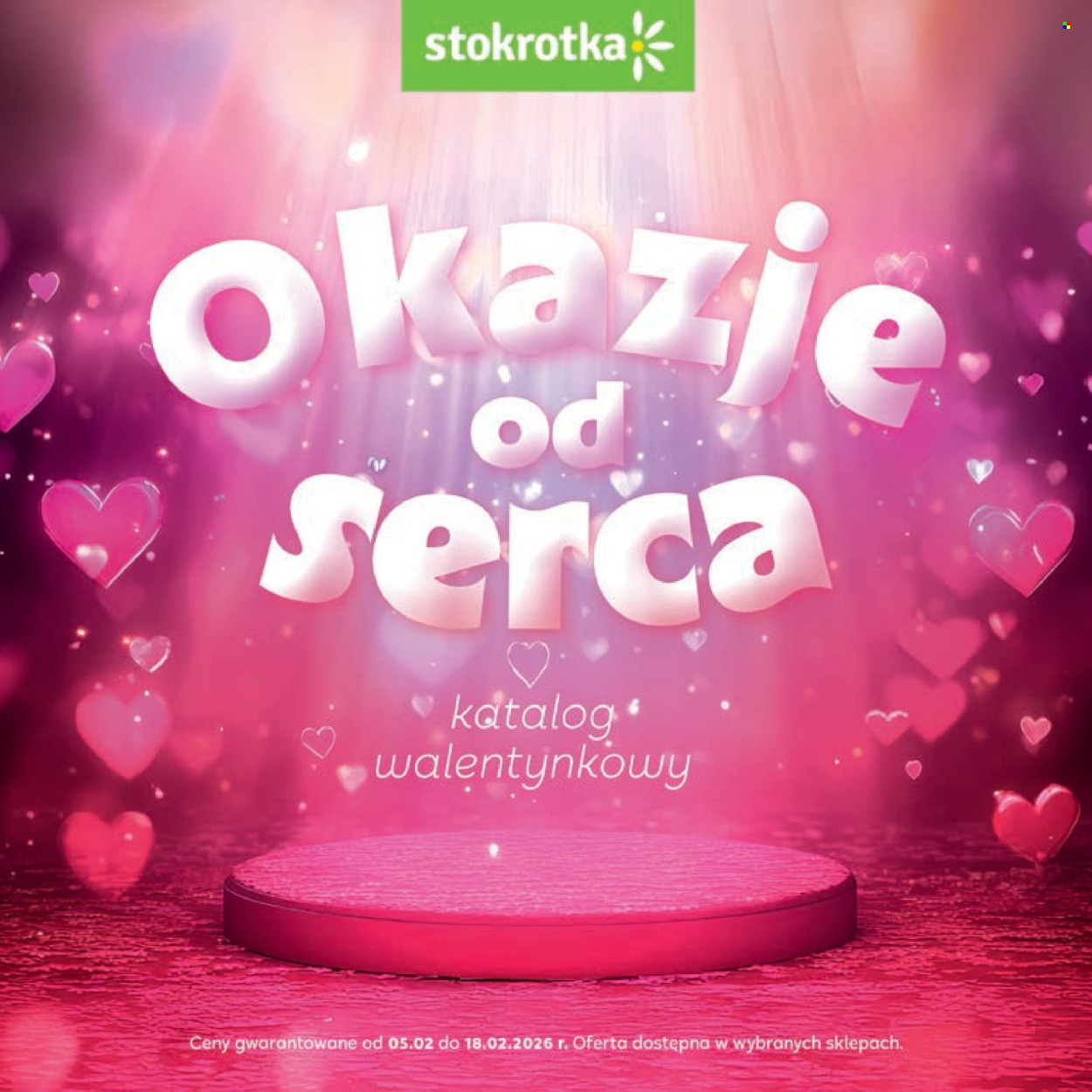 Gazetka Stokrotka Supermarket - 5.02.2026 - 18.02.2026. Strona 1