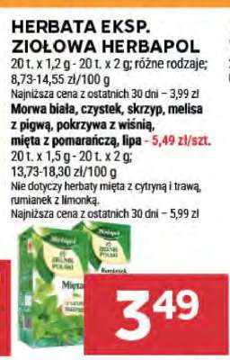 HERBATA EKSP. ZIOŁOWA HERBAPOL