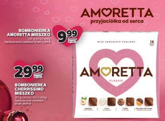 Bombonierka AMORETTA MIESZKO
