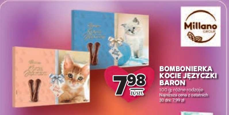 Bombonierka Kocie Języczki Baron