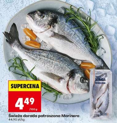Świeża dorada patroszona Marinero
