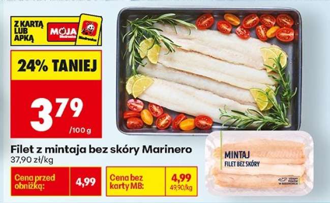 Filet z mintaja bez skóry Marinero
