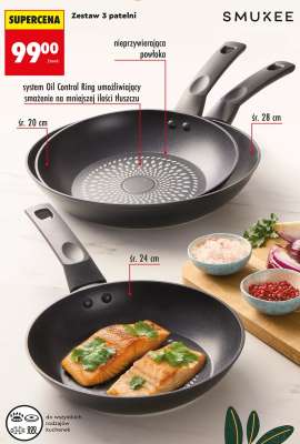 Zestaw 3 patelni