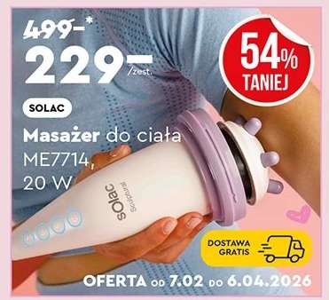 SOLAC Masażer do ciała ME7714, 20 W