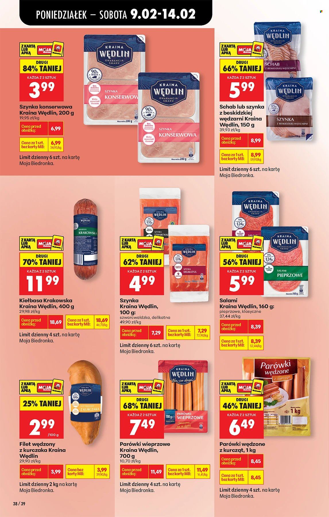 Gazetka Biedronka - 9.02.2026 - 14.02.2026. Strona 38