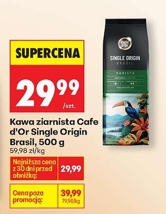 Kawa ziarnista Cafe d’Or Single Origin Brasil, 500 g