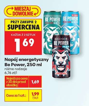 Napój energetyczny Be Power 250 ml