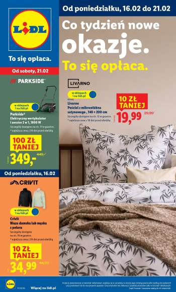 Gazetka Lidl - 16.02.2026 - 21.02.2026.