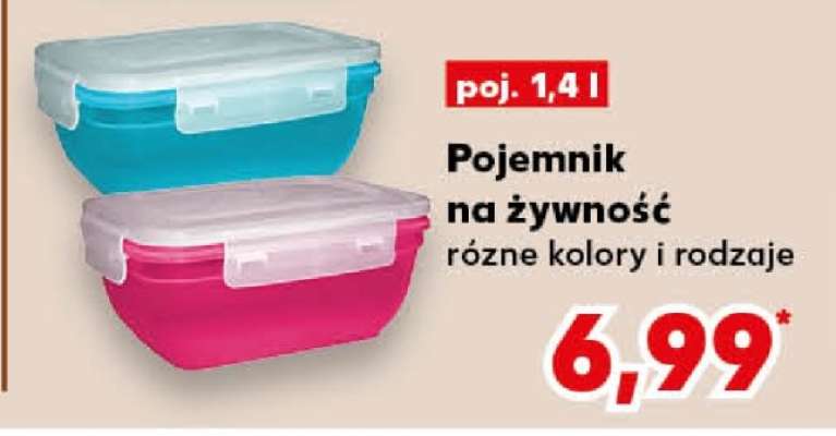 Pojemnik na żywność