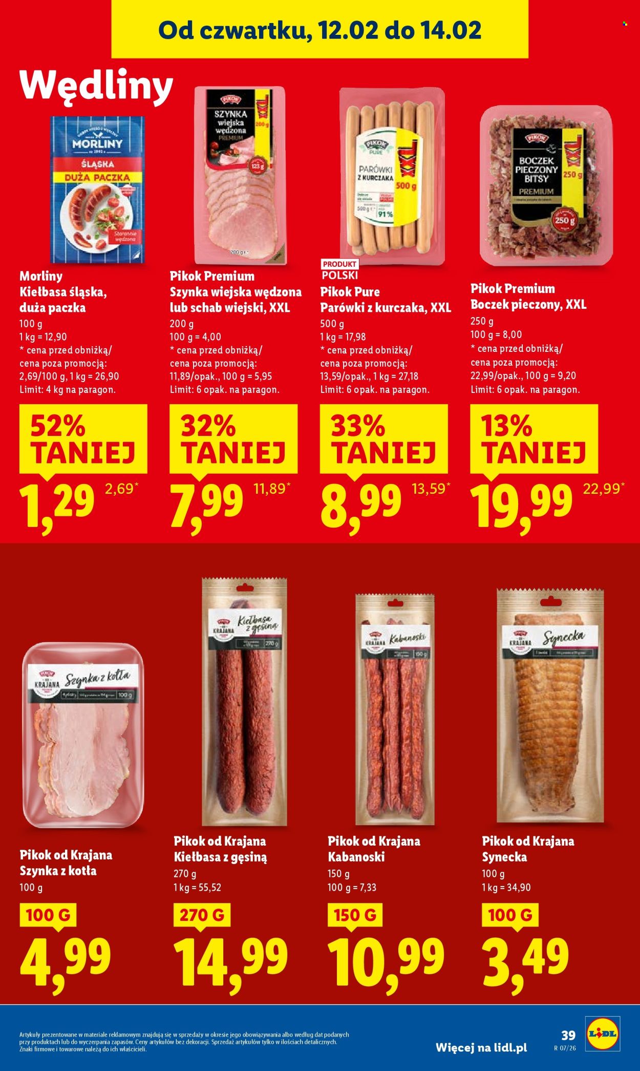 Gazetka Lidl - 12.02.2026 - 14.02.2026. Strona 39